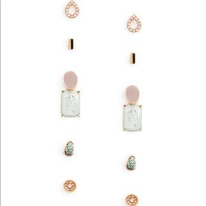 KEVIA - Five Piece Earring Set